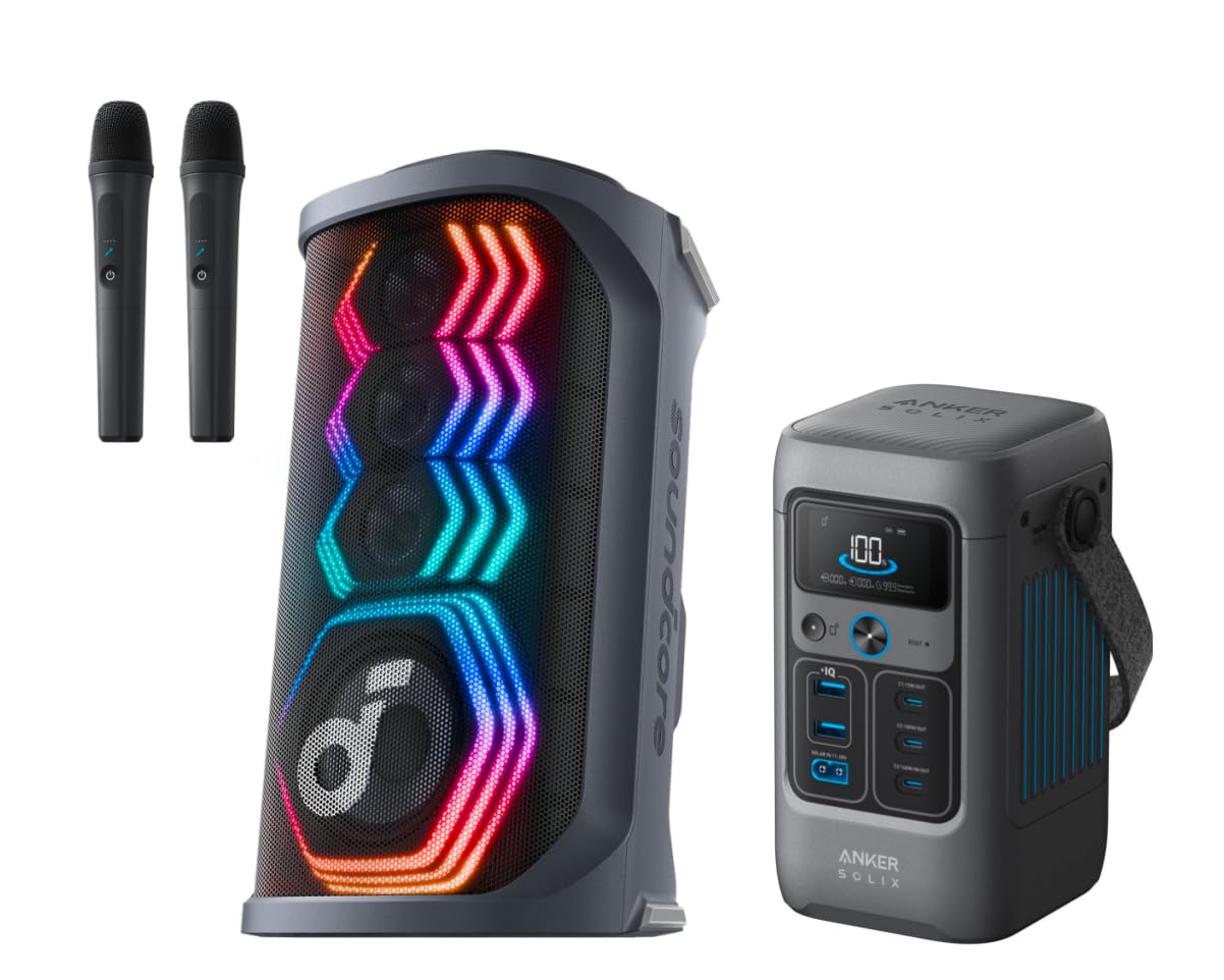 Amazon.com: Anker Power Bank Station SOLIX & soundcore Rave